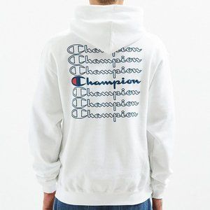 champion stacked eco hoodie sweatshirt